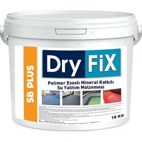 Resim Dryfix Sb Plus Polimer Mineral Katkılı Su Yalıtımı Beyaz 18 kg 