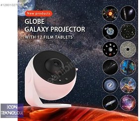 Resim Galaxy Projektör Gece Lambası, Yıldızlı Projektör,Gece Lambası 