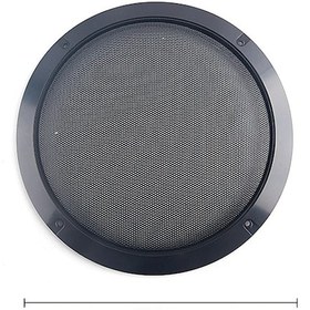 Resim Snapbuy Araba Ve Ev Hoparlör Koruması 2-10 İnç Plastik Çerçeveli Metal Izgaralarmavi 
