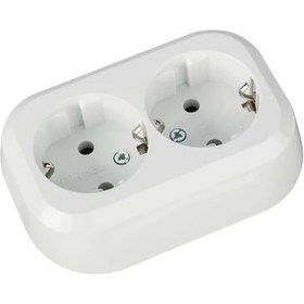 Resim Makel Sıva Altı İkili Topraklı Priz 