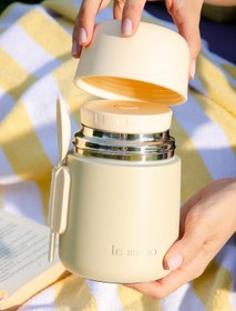 Resim Le murano Bon Appétit Yemek Termosu - Vanilla 500 ml 