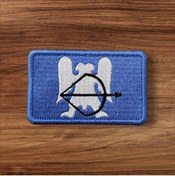Resim Ex Patch Büyük Selçuklu Imparatorluğu Peçi Arması - 8x5 Cm 
