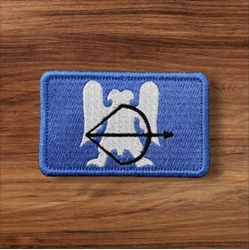 Resim Ex Patch Büyük Selçuklu Imparatorluğu Peçi Arması - 8x5 Cm 