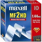 Resim Maxell Mf2Hd 3.5 1.44 Mb Floppy Dısk Biçimlendirilmiş Disket 