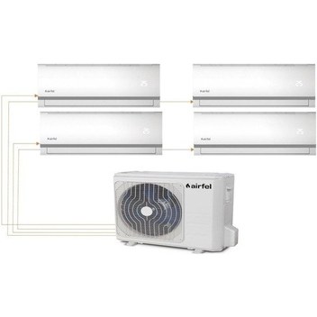 Airfel 5LMX125N 42000 BTU 1 Dış + 5 İç Ünite (12+12+12+12+12) Duvar Tipi Multi Klima