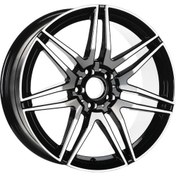 Resim Emr EMR-A361-06 9.0x19"-5x112 ET48 66.6 Black Diamond Jant 4 Adet Emr