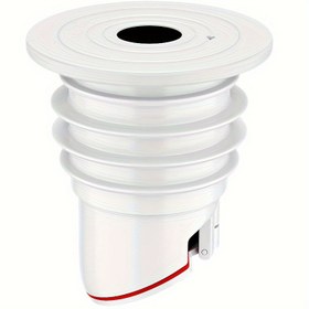 Resim 1 adet Mutfak Lavabo Drenaj Koku Önleyici - Sebze Yıkama Lavabosu & Banyo Lavabosu için Anti-Koku Mühür, Dayanıklı Plastik 
