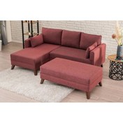 Resim Vivense BELLA SOFT MİNİ KÖŞE KOLTUK, BORDO, SOL KÖŞE 