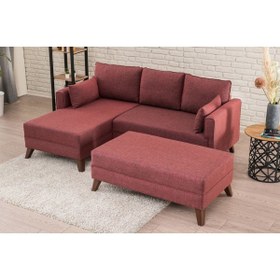 Resim Vivense BELLA SOFT MİNİ KÖŞE KOLTUK, BORDO, SOL KÖŞE 