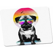 Resim Panorama Ajans Cool Dog Renkli Tasarım Mouse Pad 
