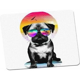 Resim Panorama Ajans Cool Dog Renkli Tasarım Mouse Pad 