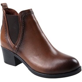 Resim Scavia Ortopedik Comfort Hakiki Deri 5 Cm Topuklu Bayan Bot 