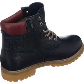 Resim Costo Shoes TLAND0802 Lacivert Deritimber Land Style Kışlık Büyük Numara Erkek Bot Sıcak Astar Rahat Geniş Kalıp 4 