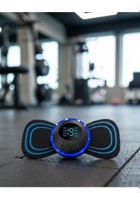 Resim Mini Ems Masaj Aleti Taşınabilir Tasarım Ve Çoklu Masaj Modu 