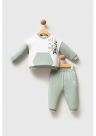 Resim U.s. Polo Assn Erkek Bebek Yeşil Takım Usb2554-c-v1 Yeşil 