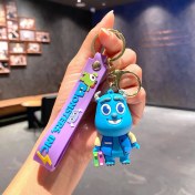 Resim Baijiafu2 Yeni Çizgi Film Animasyon Stitch Serisi Yumuşak Kauçuk Anahtarlık Bebek Çantası Kolye Anahtarlık Küçük Hediye (Yurt Dışından) 