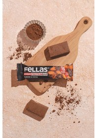 Resim Fellas Yüksek Protein Bar - Bademli Ve Kakaolu 45g 3 Adet 