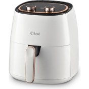 Resim Kiwi Air Friyer 5 Lt Yağsız Fritöz Beyaz 