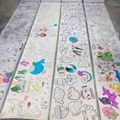 Resim Uzatılmış Sanat Rulosu - 6 adet/12 adet/5.4 metre, Kesim Boyutuna, Genç Sanatçıların Yaratımları ve El Sanatları İçin Mükemmel, Cadılar Bayramı, Noel ve Yılbaşı Parti Hediyeleri İçin Mükemmel 