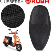 Resim Kuba Blueberry 50Cc Sele Kılıfı Fileli 3D 3 Kat Konfor Kalın 