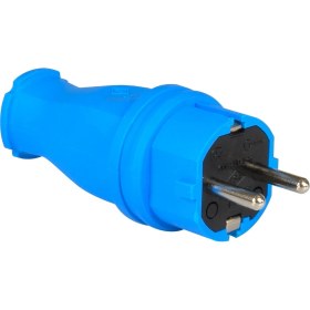 Resim 1X16A Kauçuk Düz Fiş 