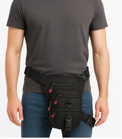 Resim Bel Ve Bacak Çantası Tabanca Bölmeli Tactical Siyah 8683255013845 Siyah 