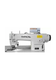 Resim Typical Gc-6717-md2 Kenar Bıçaklı İplik Kesicili Tek İğne Kilit Dikiş Makinası 