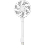 Resim USB Fan Mini Fan Swan Neck Esnek Soğutma Fanı Taşınabilir Fan Dizüstü Bilgisayar Mobil Pc Ev Ofisi Beyaz (Yurt Dışından) 