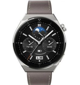 Resim Huawei Watch GT3 Pro 46 mm Gri Titanyum Kasa Akıllı Saat 
