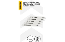 Resim RTRMAX RH17668 Metal İnce Profil Boru Tilki Kuyruğu - S922EF Model 152 mm - 5 Adet 
