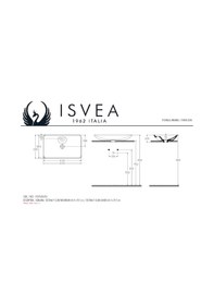 Resim Isvea Sistemay Clear S&S Tezgahüstü Lavabo 65 CM 10Sy50065Sv 