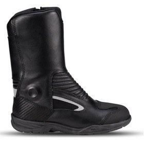 Resim Forelli Kartal Su İtici Unisex Deri Günlük Motor Bot Siyah 