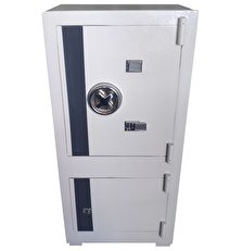 Resim Sur Çelik Para Kasaları 105 CM Anahtarlı Yangına Dayanıklı Sur Çelik Para Kasası A105B1 