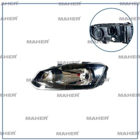 Resim MAHER Far Polo 2009-2014 Valeo Tip Sol (Oem No:6R1941015E) 