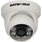 Resim Satworld Sw-236 5 Mp 3.6 Mm Ahd Dome Kamera 