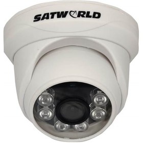 Resim Satworld Sw-236 5 Mp 3.6 Mm Ahd Dome Kamera 