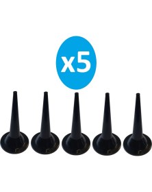 Resim Sosis Poliüretan Mastik Silikon Tabancası Ucu - 5 Adet 