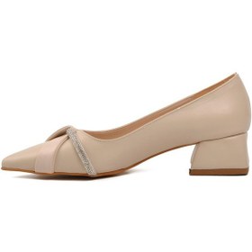 Resim Ayakmod 248020 Bej Kadın Abiye Ayakkabı 001 