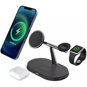 Resim Daytona BW04 iOS Uyumlu Kablosuz Wireless Hızlı Şarj Dock Stand 