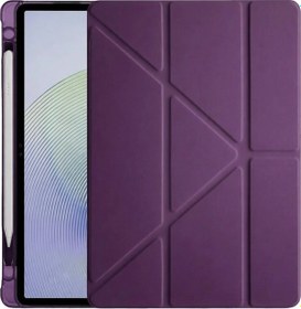 Resim Pad 2 Kalemlikli Mars Tablet Kılıfı - Mürdüm - Aflc-853916 Kılıf 