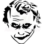 Resim Genel Markalar Joker Oto Motor Laptop Duvar Folyo Sticker 40 x 44 