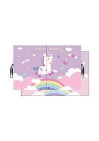 Resim Dashanshop Unicorn Desenli Çift Taraflı İzolasyonlu Manyetik Araç Perdesi Serin Tutar Kolay Kurulum 