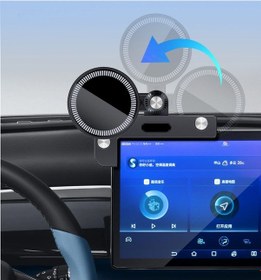 Resim Tesla Model Y / Model 3 Magsafe Cep Telefonu Tutucu, Mıknatıslı 