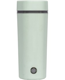Resim Araba Yalıtımlı Bardaklar 400ml Paslanmaz Çelik Seyahat Kupası Kapaklı - Dökülmeye Karşı Dayanıklı 