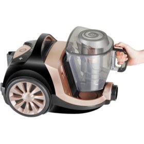 Resim Arnica Tesla Premium Koldan Kumandalı Ultra Sessiz Turbo Başlıklı Toz Torbasız Elektrikli Süpürge Makinesi 
