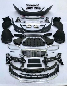 Resim autogp Mercedes W222 Maybach Body Kit Tampon Seti 2014 / 2020 