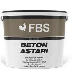 Resim Fbs Brüt Beton Astarı 12 Kg Kırmızı Diğer 