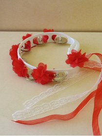 Resim Doksanlar Organizasyon Kına tefi hediyelik ( 20 adet ) 