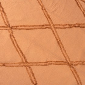 Resim Keten Desenli Terracotta Pike 