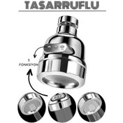 Resim Modacar 3 Fonksiyonlu Tasarruflu Musluk Başlığı Krom 